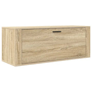 Scarpiera | Mobile per scarpe a Muro Rovere Sonoma 100x35x38cm in Legno Multistrato