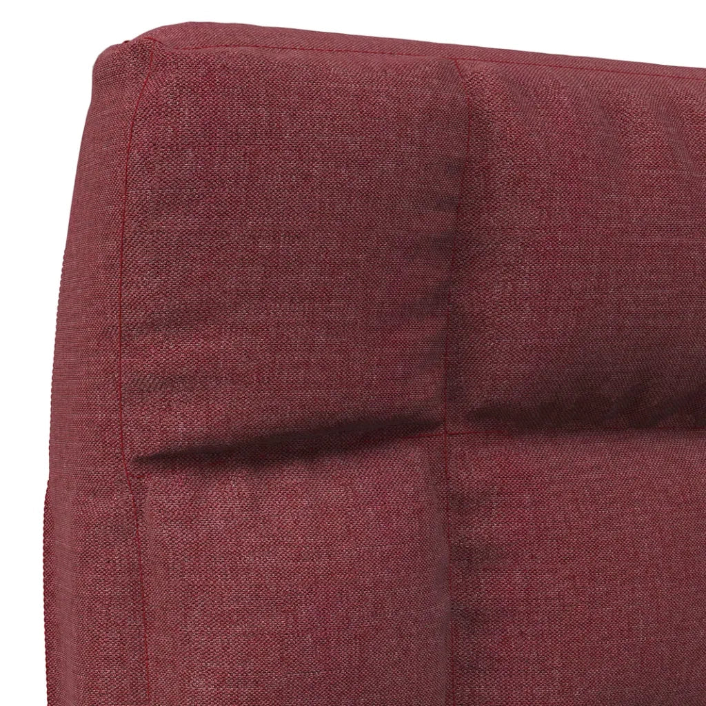 Sedia a Sdraio da Terra Pieghevole Rosso Vino in Tessuto CFW1205289