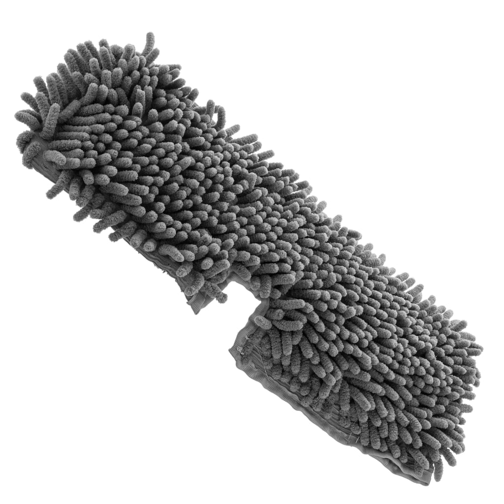 Ricambio per mocio piatto KADAX, testina in microfibra, piatto, 42x14 cm