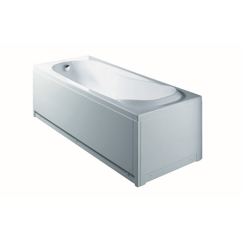 Vasca 150 x 70 cm rettangolare con pannelli serie diamante