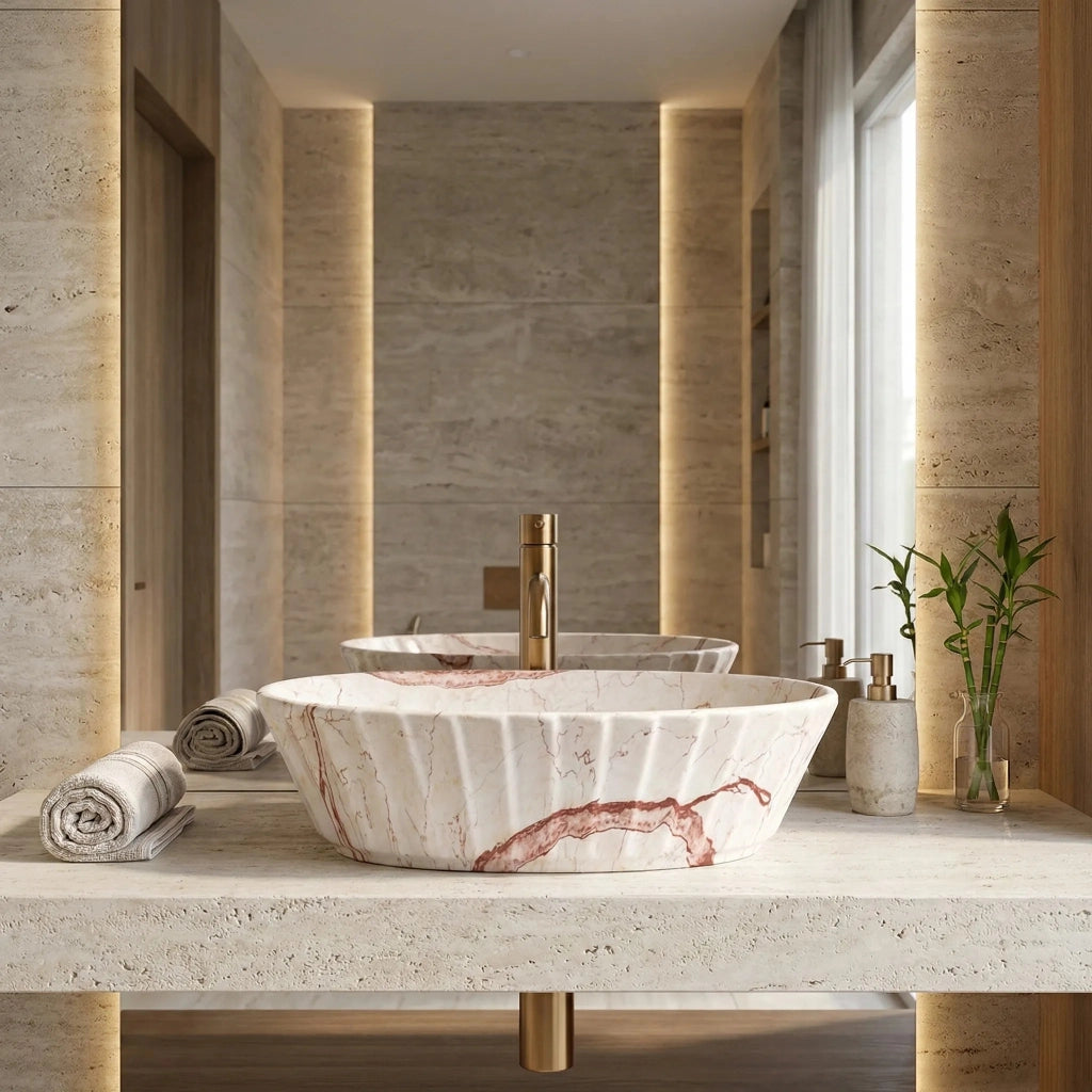 Lavabo Da Appoggio Rea Samanta Zen