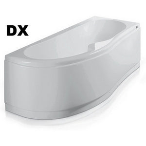 Guscio vasca 170 x 70 dx rettangolare serie genny con pannello