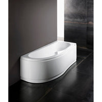 Guscio vasca 170 x 70 dx rettangolare serie genny con pannello