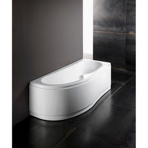 Guscio vasca 170 x 70 dx rettangolare serie genny con pannello