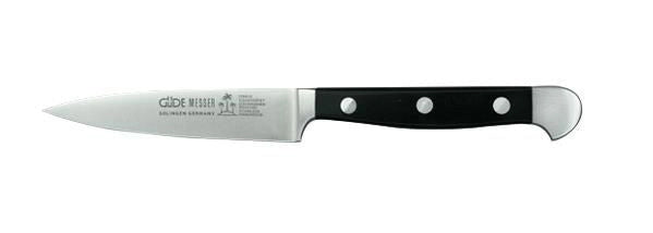 Güde GD-1764-10 Alpha Spelucchino 10 cm Acciaio Cromo-Vanadio-Molibdeno Lucidato a Mano colore Nero