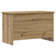 Cassa di stoccaggio Rovere Artigianale 80 x 40 x 50 cm 8011266