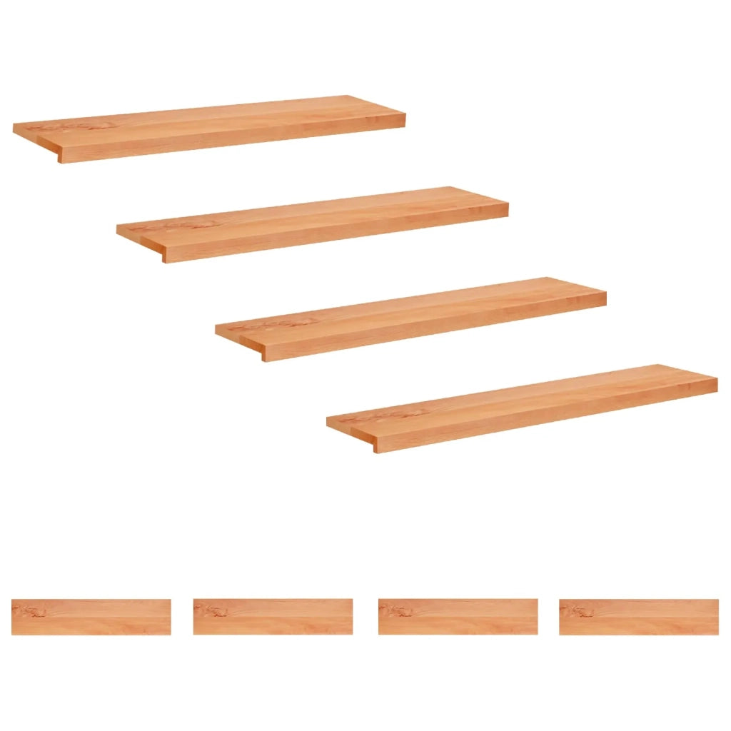Tappeti per scale 8 pz 120 x 25 x 2 cm Vernice 3446285