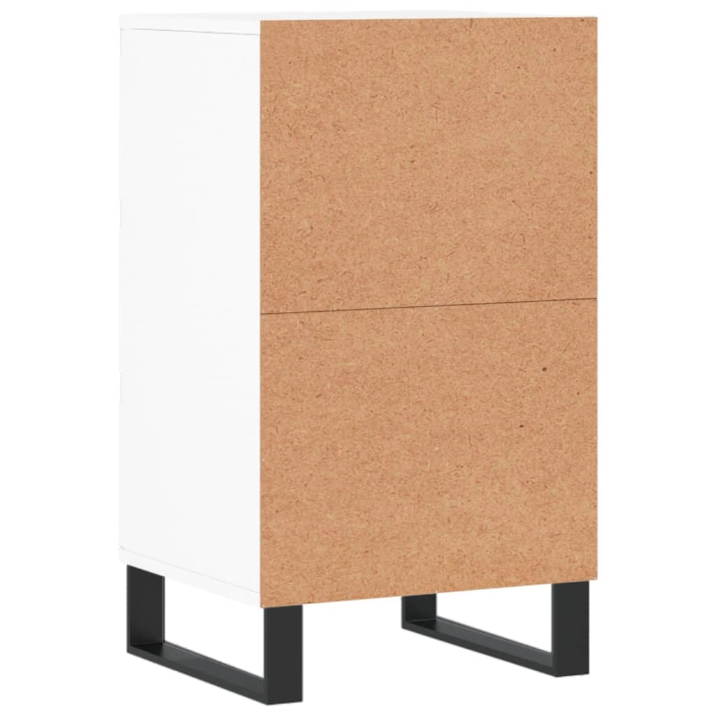 Buffet credenza cassettiera mobiletto mobile contenitore organizer per cucina soggiorno salotto 40 x 35 x 70 cm legno ingegnerizzato bianco 02_0030297