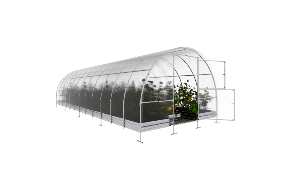 Serra da giardino KLASIKA EASY 3 x 8 m (24 m²), 4 mm con rivestimento in policarbonato