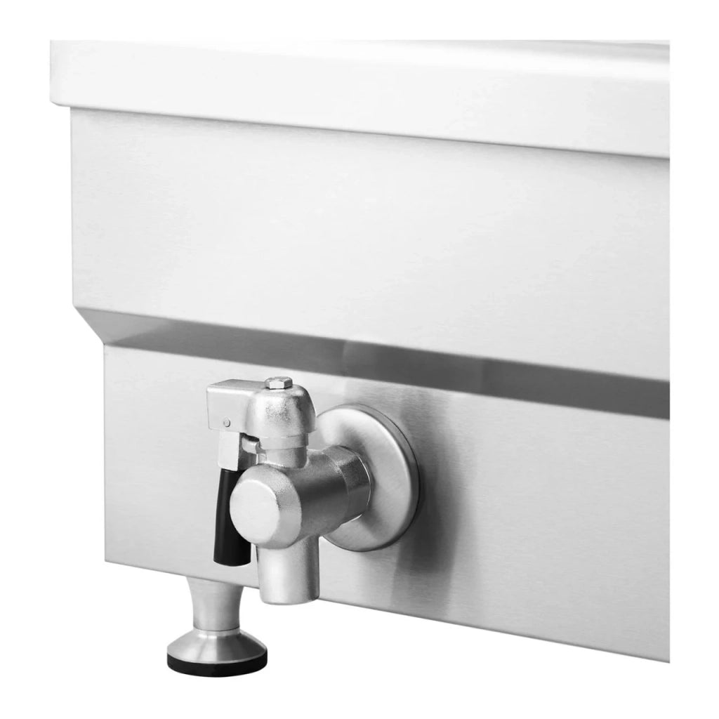 Friggitrice professionale per ciambelle da ristorante 30 litri 9000 W zona fredda 14_0001770