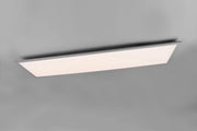 GAMMA PLAFONIERA LED 33,5W 4200lm, 2700 - 6500K RETTANGOLARE BORDO ALLUMINIO CON TELECOMANDO MULTIFUNZIONE 120X30CM DIMMERABILE