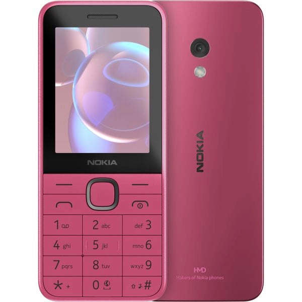 Hmd nokia 225 (2024) 6,1 cm (2.4") 91 g rosa telefono cellulare basico - NK225-24-P