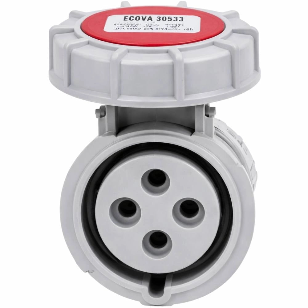 Presa mobile industriale ecova trifase ip67 3p+t 380-415v 16a e 32a *** ampere 16 ampere, confezione 1