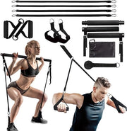 Kit di Pilates con cavi di resistenza per allenamento a casa