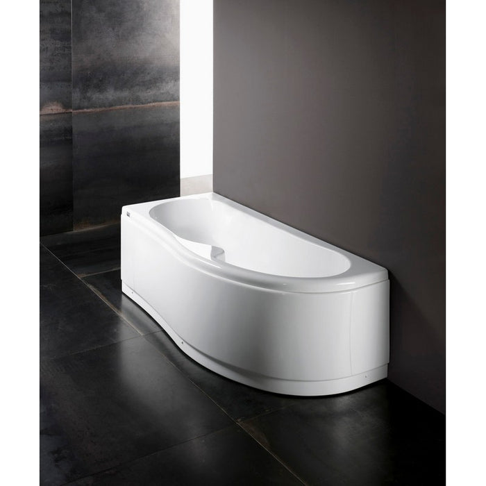 Guscio vasca 170 x 70 sx rettangolare serie genny con pannello