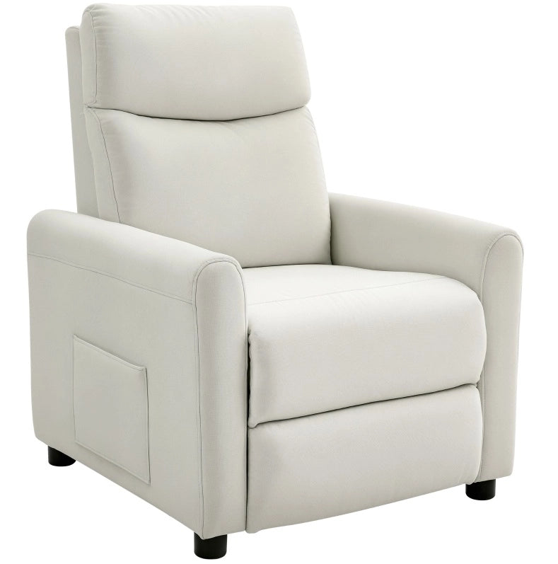 Poltrona relax reclinabile 145° con molle insacchettate