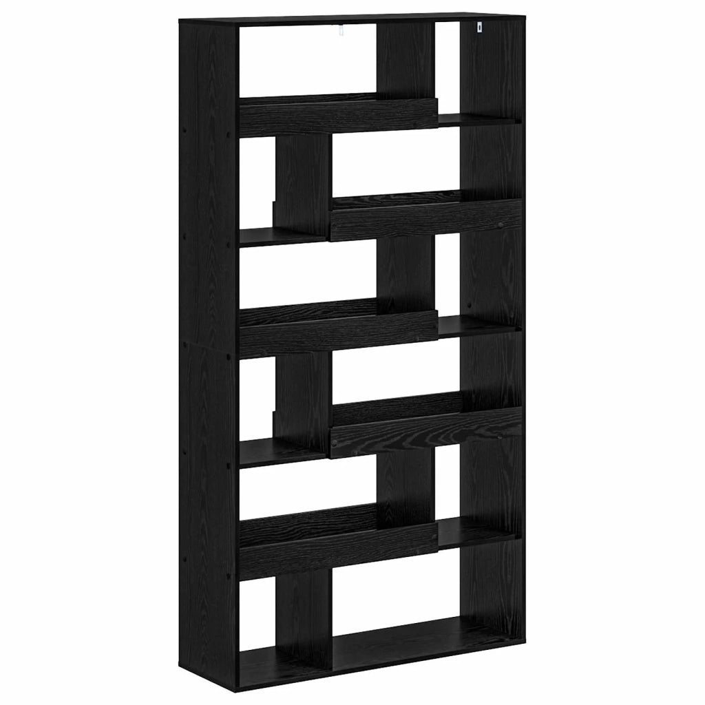 Scaffale per Libri Rovere nero 100 x 33 x 156,5 cm 3446641