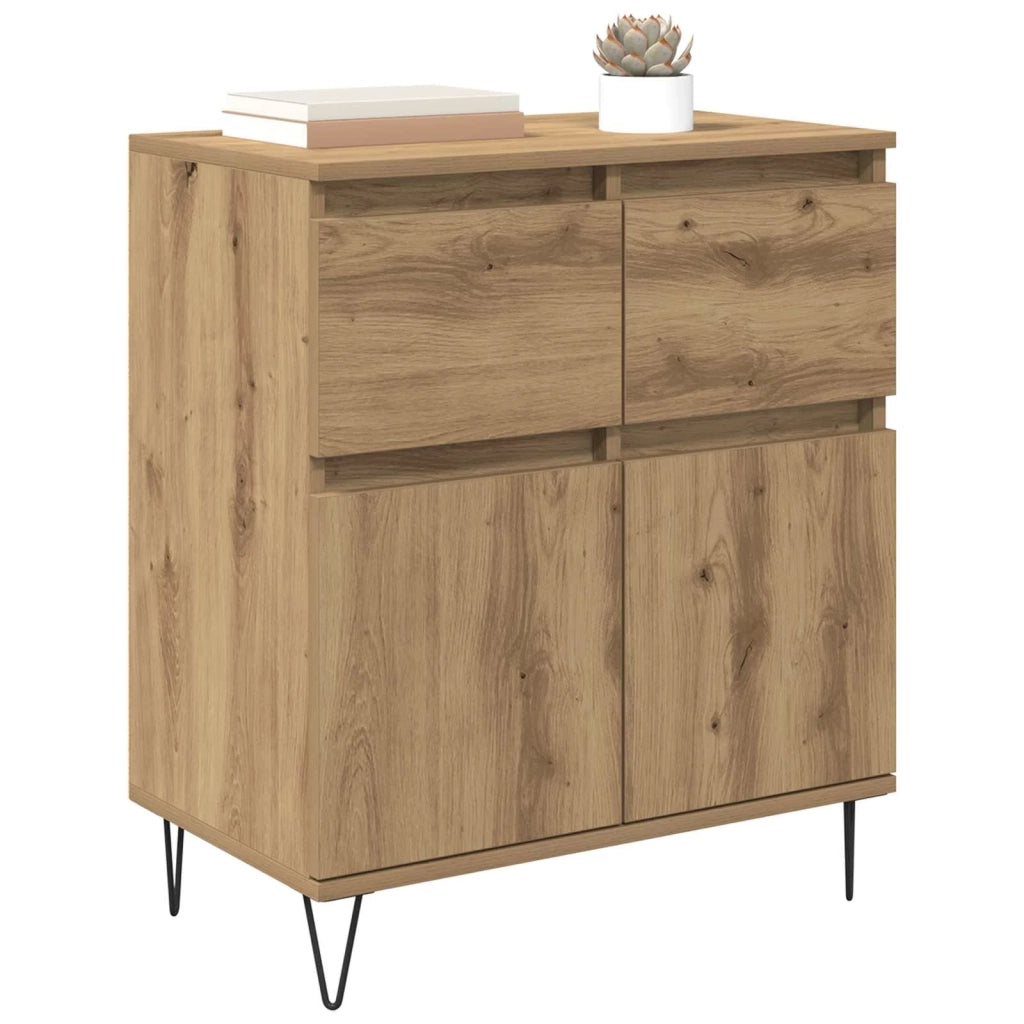 Credenza | Madia | Buffet da pranzo | Armadio da pranzo con cassetto Rovere artigianale 60 x 35 x 70 cm