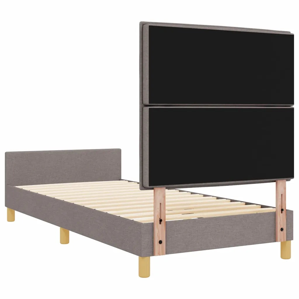 Struttura del letto con testiera Talpa 90 x 190 cm Tessuto 3344617