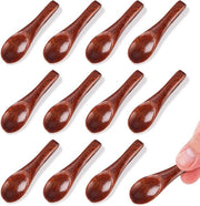 Set di 11 mini cucchiai per spezie, 6 cm cucchiai in legno piccoli, cucchiai in legno piccoli