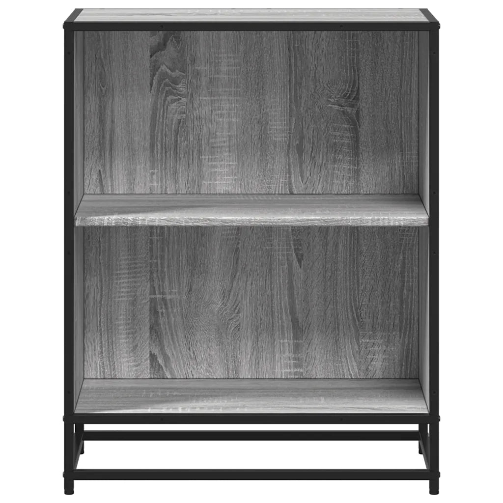 Libreria Grigio Sonoma 60x35x76 cm in Legno Multistrato 849102