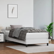 Materasso a Molle Bianco 90x200x20 cm in Similpelle cod mxl 49579