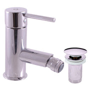 SEINA miscelatore bidet con sifone in ottone cromato