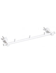 RAWELL 3 ganci gancio bianco per radiatore 35,5x4x9 cm