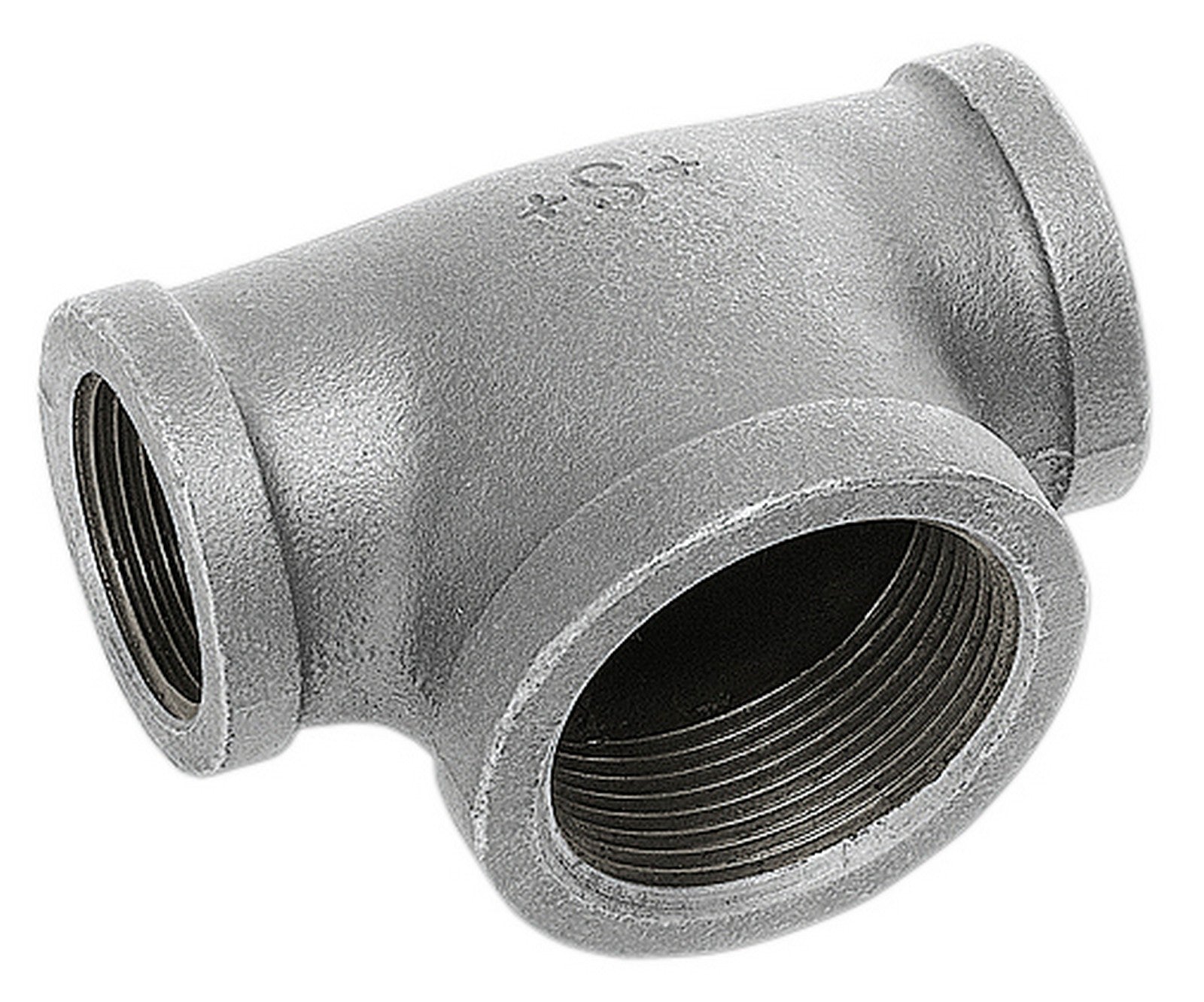 tee uguale ghisa zincata gr.3/8  fig.130 cod:ferx.3864