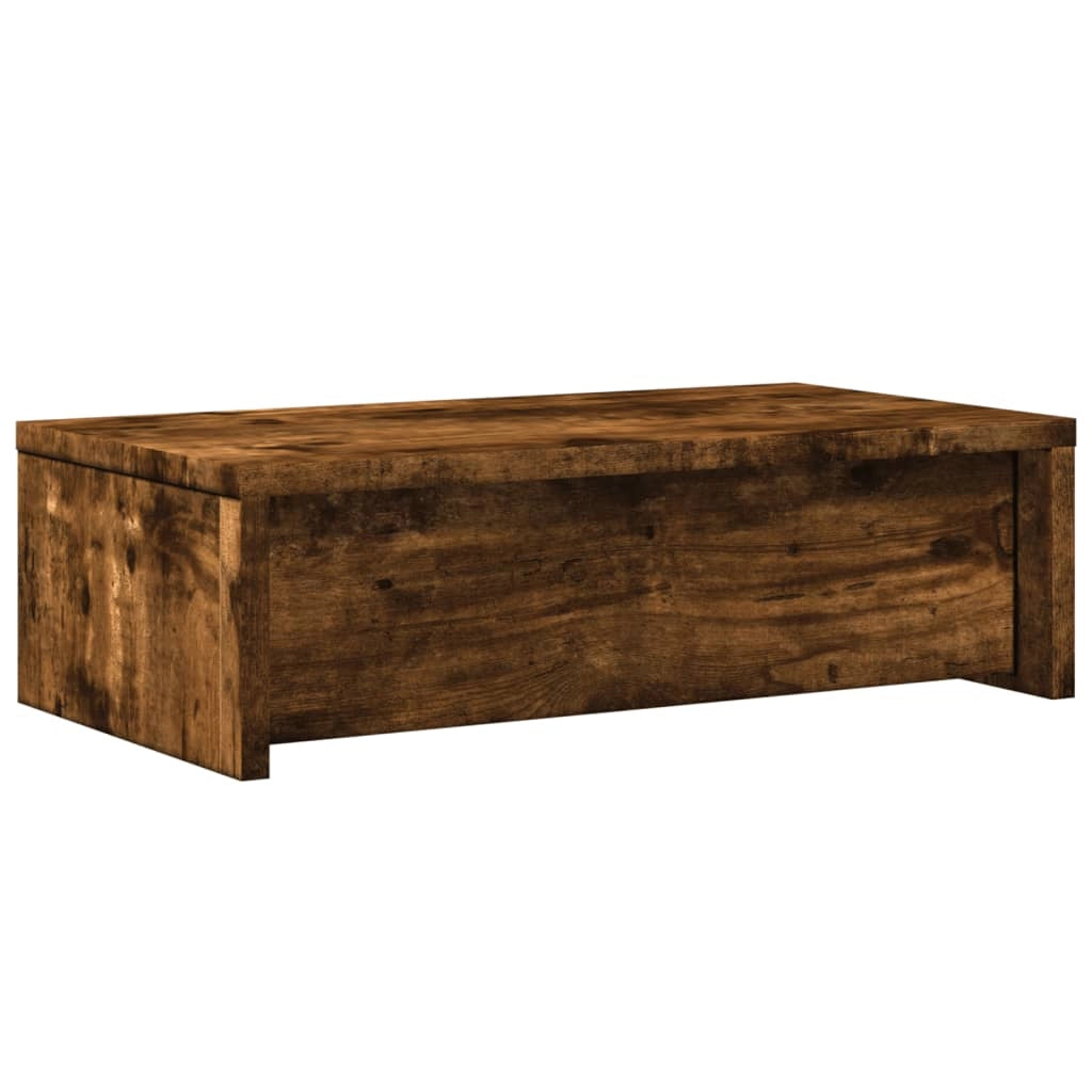 Supporto per monitor mobile da scrivania con cassetti legno ingegnerizzato marrone 02_0044936