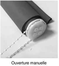 Tenda accessoria per Pergola bioclimatica PER 360x600 con binario per mezzo lato lungo 3,00 m, colore grigio