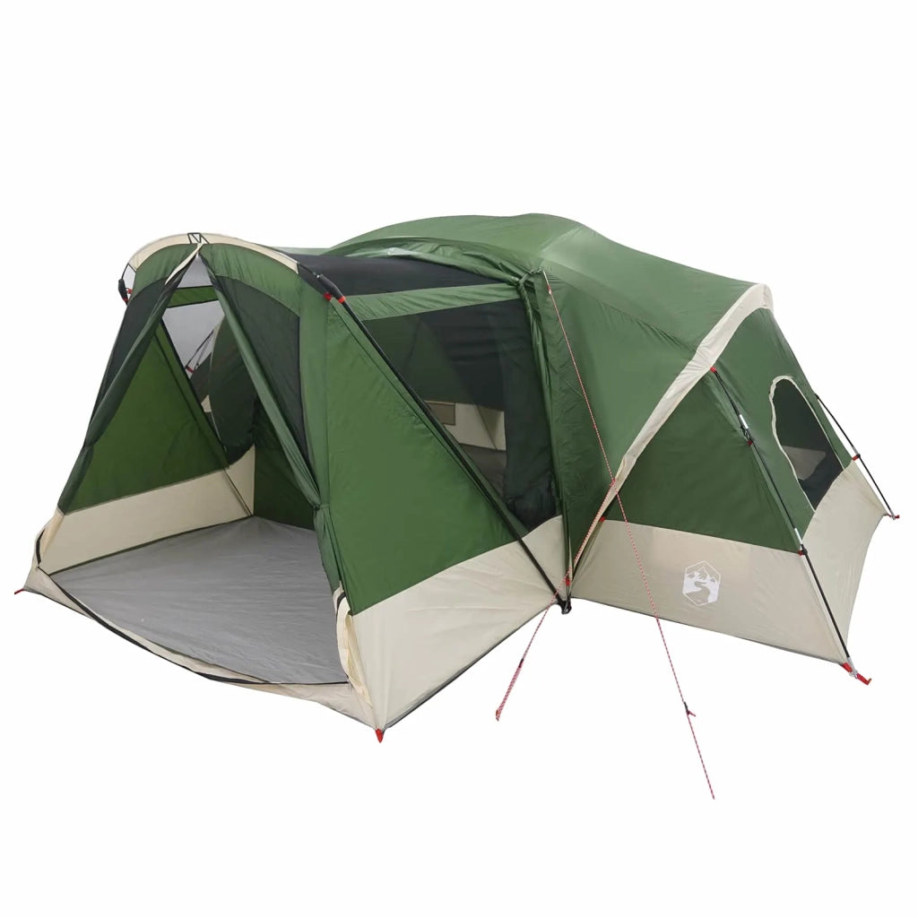 Tenda a capanna con copertura impermeabile 10 persona Verde 42042254