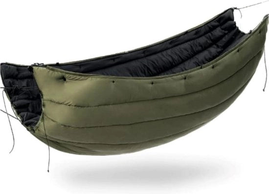 Camping hangmat luce leggera per 4 stagioni, doppia, lunghezza completa