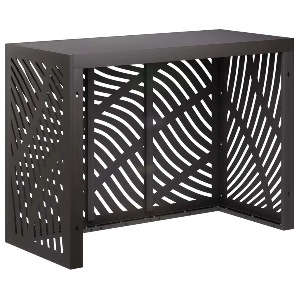 Copertura per condizionatore d'aria Nero 110 x 50 x 80 cm 8014108