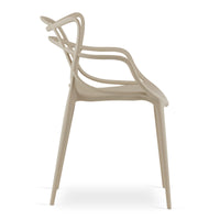 Sedia VALORA KATO - Design ergonomico moderno in beige x 4