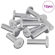 Vite 12 pz Argento 8 x 25 mm Acciaio CFW3049950