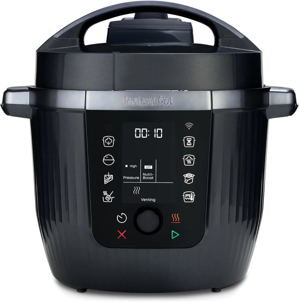 Instant Pot Duo 80 7 in 1 Pentola a Pressione Elettrica/ Vaporiera / Scaldavivande in Acciaio Inossidabile, Adatta a Cucinare Riso, Zuppa, Verdura e Yogurt a Cottura Lenta, 8 L