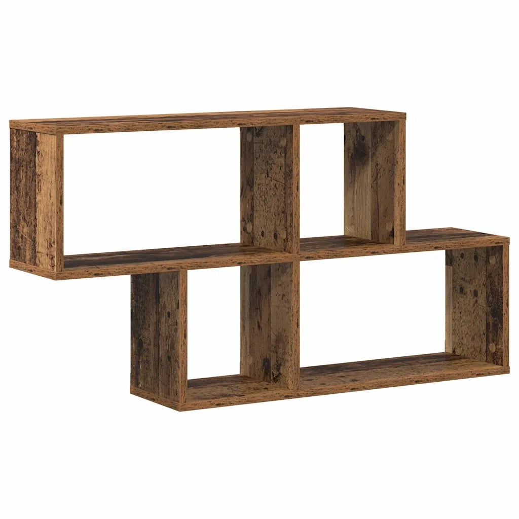 Scaffale da parete | Ripiano a parete | Mensola a parete con lo scaffale Marrone Legno multistrato
