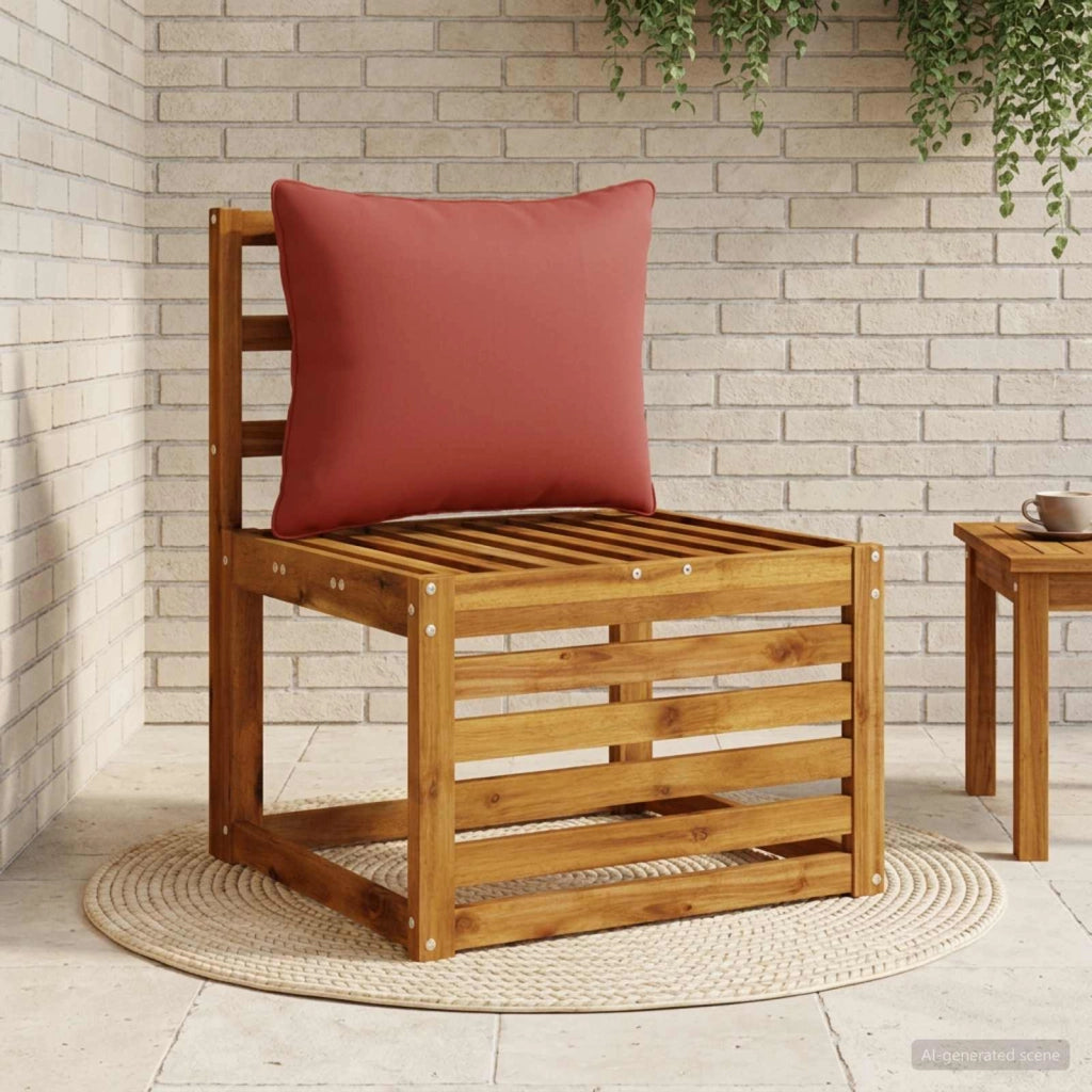 Cuscino per Schiena a 1 Pezzo PUTTEN 100% Poliestere Rosso 946913