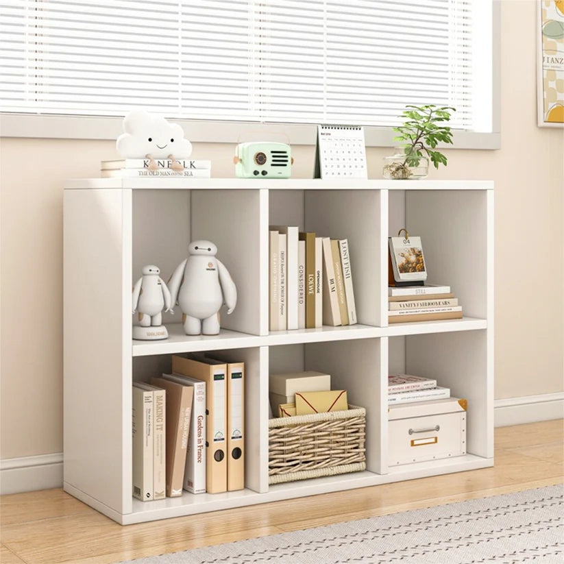Libreria Bianca 90x30x60 cm Ideale per Ogni Ambiente