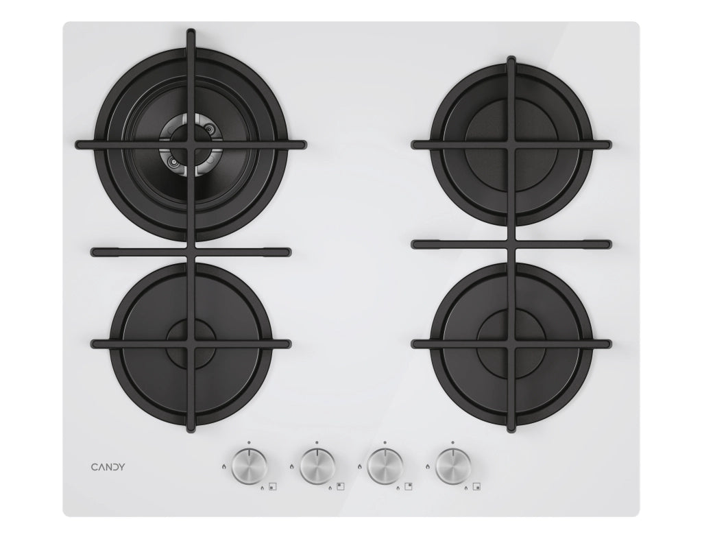 Candy moderna cvg6br4wtw bianco da incasso 60 cm gas 4 fornello(i) - 33803481