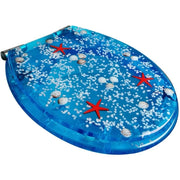 Toilet seats sedile wc, con luce a led silent slow down resina u
