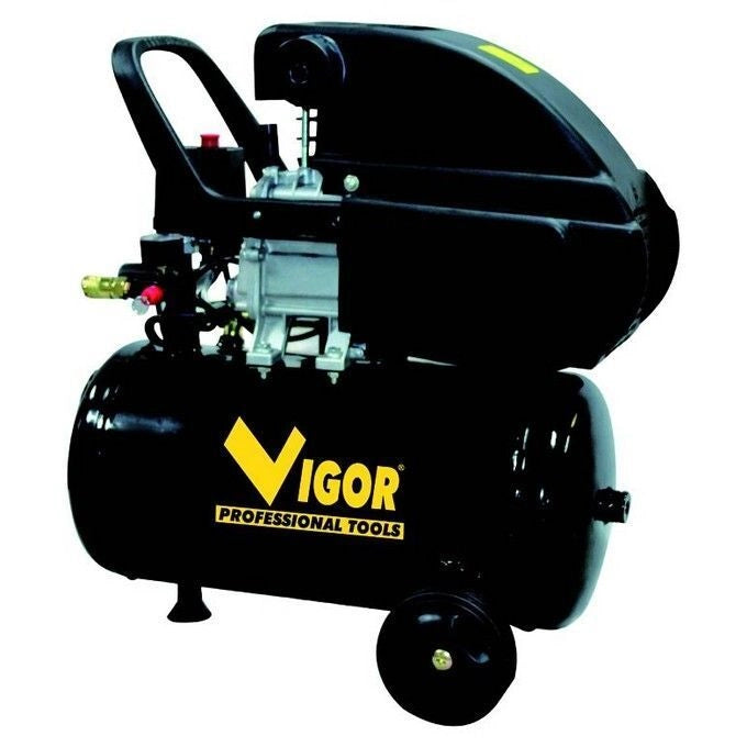 Compressori Vigor 220V Vca-24L 1Cil-Dir 2Hp Lt. 24