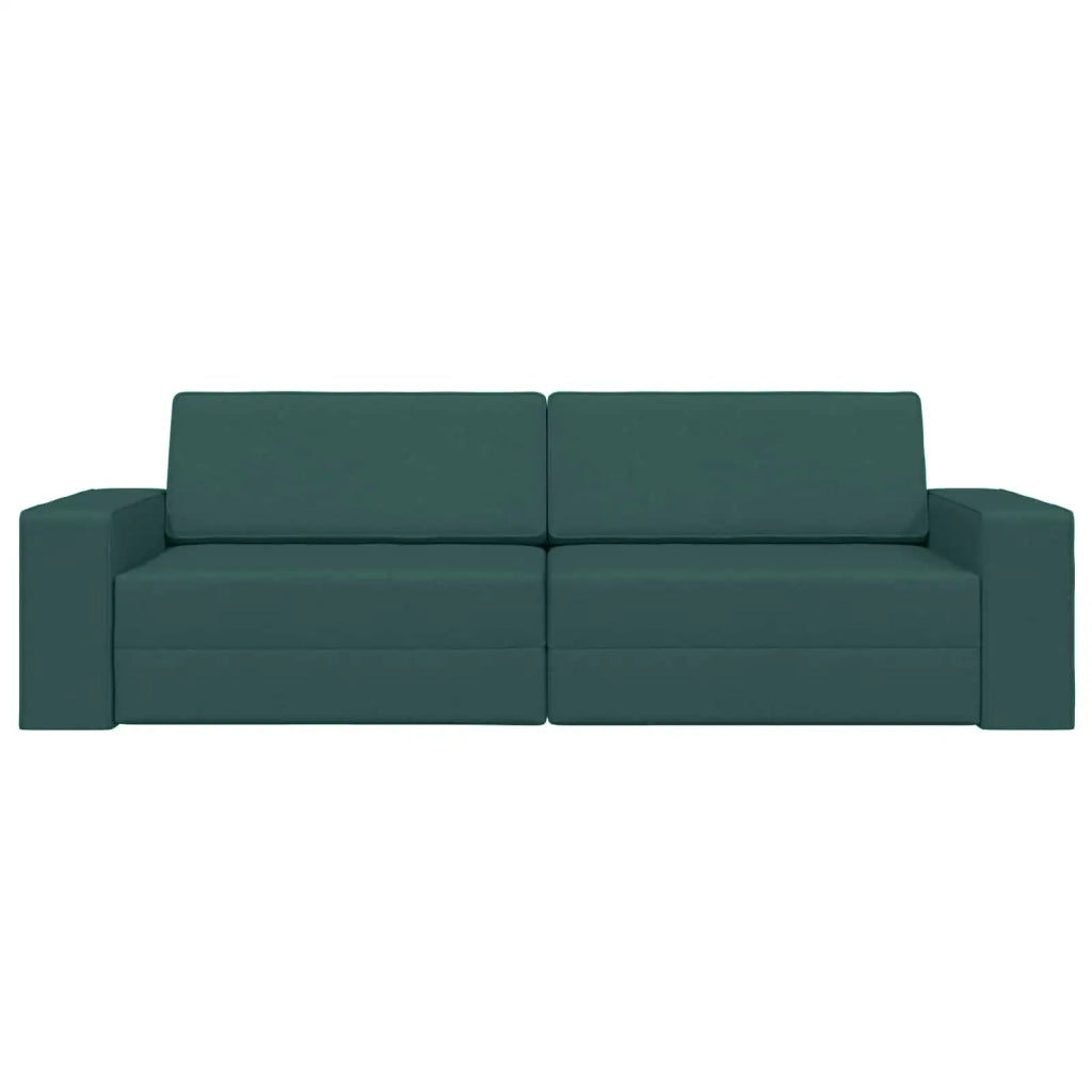 Divano letto Verde Scuro 245 x 78 x 77 cm Tessuto 4106719
