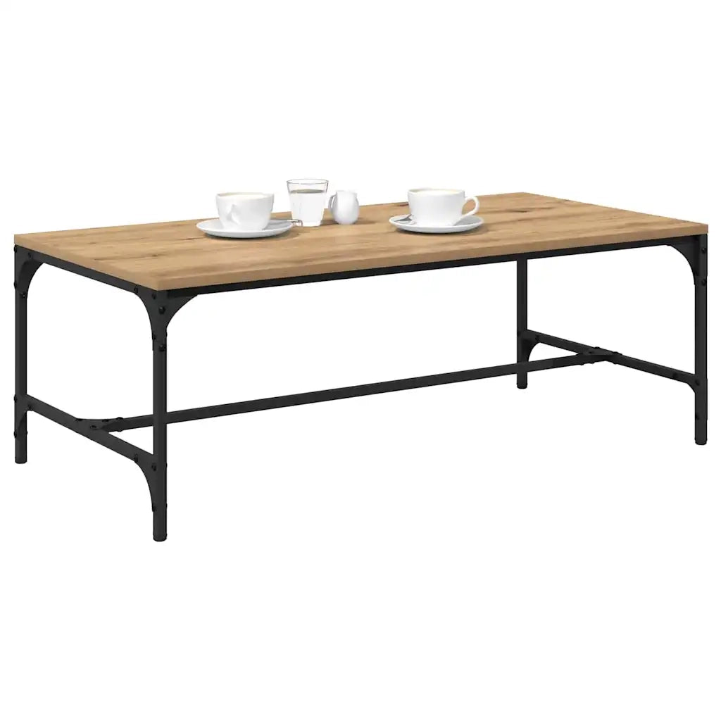 Tavolino da salotto Rovere artigianale 100 x 50 x 35 cm 881121