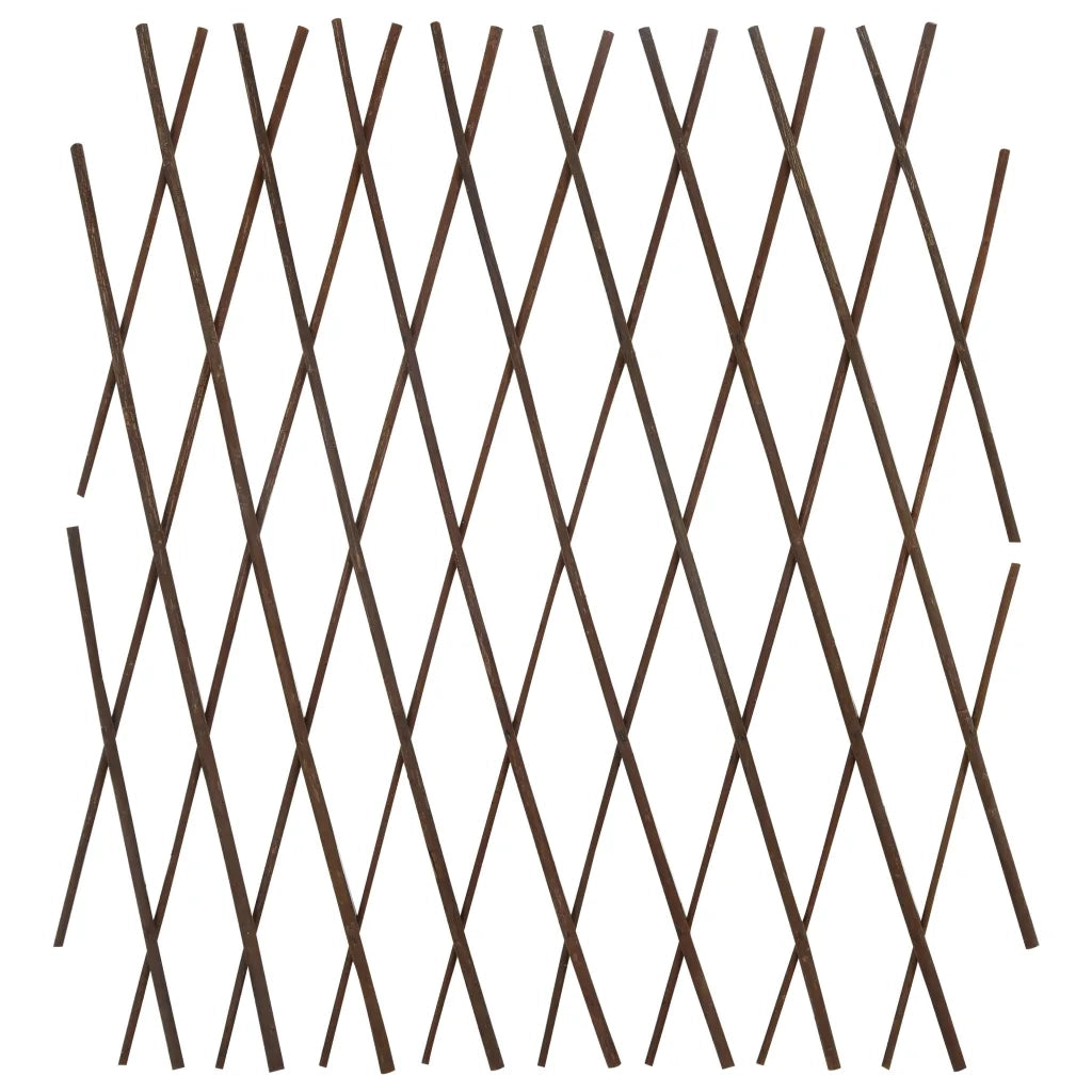 Recinzione a Traliccio in Salice 5 pz 180x60 cm 146072