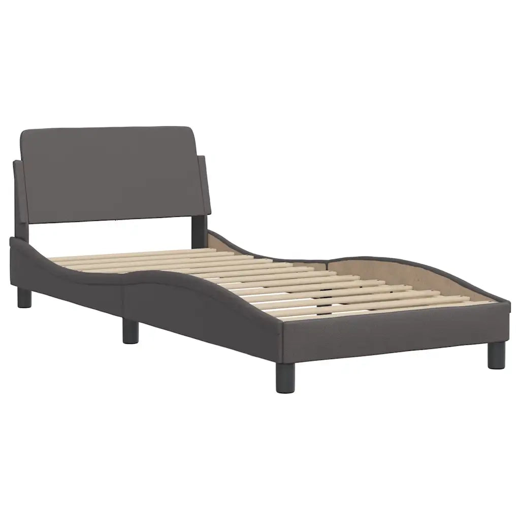 Giroletto senza Materasso Zadar Crema 90x200 cm in Similpelle