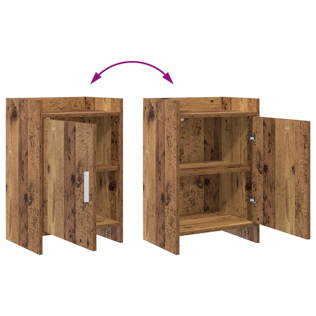 Comodini Legno antico 40 x 30 x 60 cm Legno ingegnerizzato 8011023