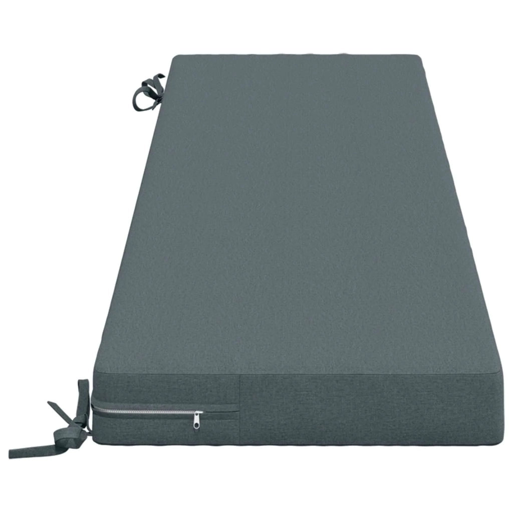 Cuscini per Panchina a 2 Pezzi SOEST 2 pz 100% Poliestere Blu 949845