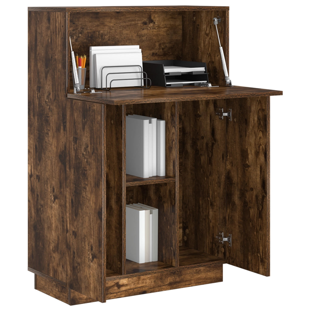 Scrivania in rovere affumicato Rovere affumicato Legno ingegnerizzato